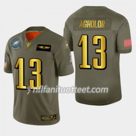 Miesten Philadelphia Eagles NFL Pelipaita Nelson Agholor 13 Nike 2019 Salute to Service 100th